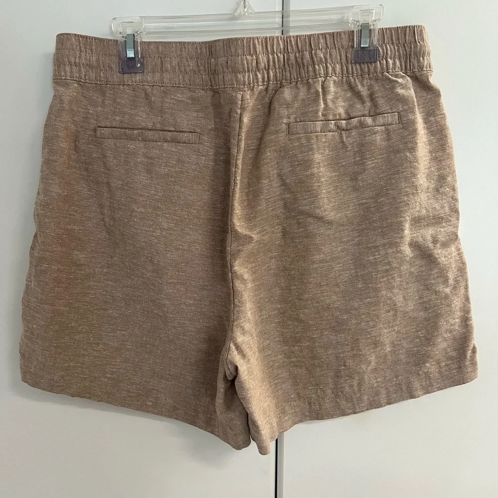 Ann Taylor Factory Brown Women's Shorts Sz L - Picture 2 of 5